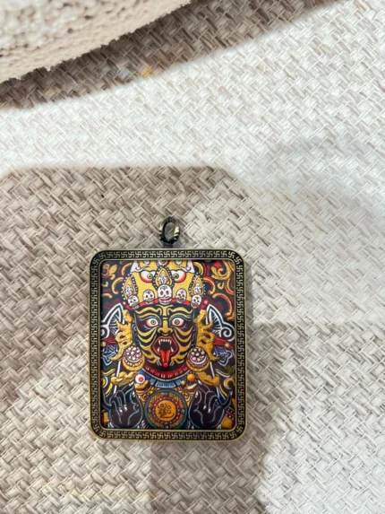 Thangka Painting Pendant Necklace