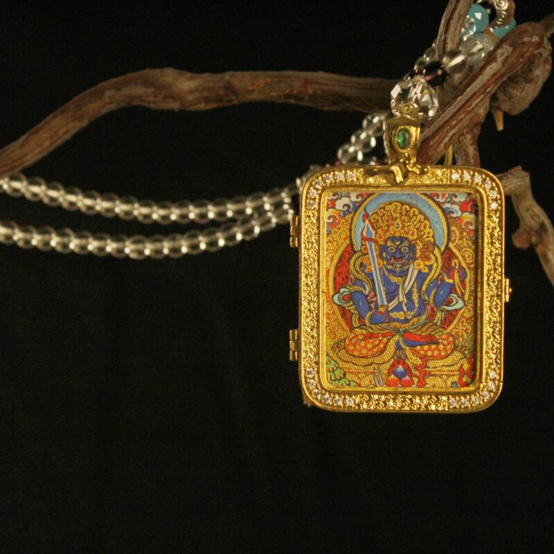 Blue Guardian Buddhist Iconography