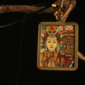 Handcrafted Dual-Aspect Deity Thangka Pendant Necklace
