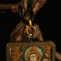 Handcrafted Lotus-Seated Deity Thangka Pendant Necklace – Traditional Tibetan Buddhist Art Piece, Ideal for Collection & Decoration - Image 3