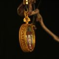Handcrafted Multi-Faced Bodhisattva Thangka Pendant Necklace – Traditional Tibetan Buddhist Iconographic Art, Ideal for Collection & Decoration - Image 6