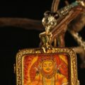 The "Blazing Wealth": Yellow Jambhala Locket | Abundance & Energy (Fire Aura) - Image 3