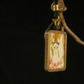 Celestial Fox Guardian Pendant – Contemporary Mythic Art - Image 4