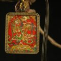 Chitipati Dance Thangka Pendant – Symbol of Impermanence - Image 2