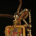 The "Crimson Protector": Red Wrathful Deity Locket | Power & Magnetism (Gau Box) - Image 3