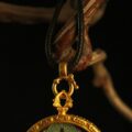 The "Emerald Compassion": Chenrezig Round Necklace | Inner Peace (Green Background) - Image 3