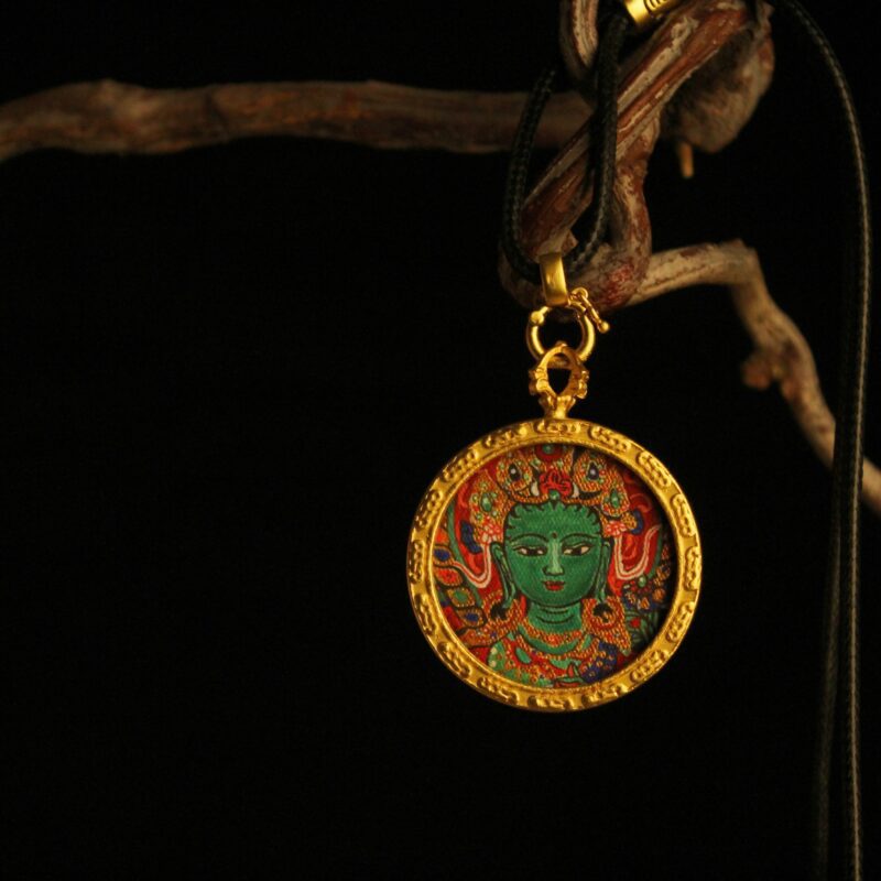 empowered-tara-red-round-necklace