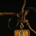 The "Enlightened One": Shakyamuni Buddha Thangka Locket | Peace & Grounding (Gau Box) - Image 5