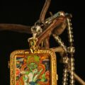 The "Victory King": Green Jambhala God of Wealth Locket | Success & Anti-Jealousy (Gau Box) - Image 3
