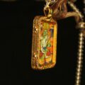 The "Victory King": Green Jambhala God of Wealth Locket | Success & Anti-Jealousy (Gau Box) - Image 4