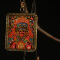 Hand-Painted Mahakala Thangka Pendant - Tibetan Amulet | Tanfog - Image 2