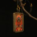 Hand-Painted Mahakala Thangka Pendant - Tibetan Amulet | Tanfog - Image 4