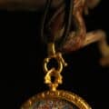 The "Great Protector": Mahakala Round Necklace | Ward Off Evil (Wrathful Face) - Image 3