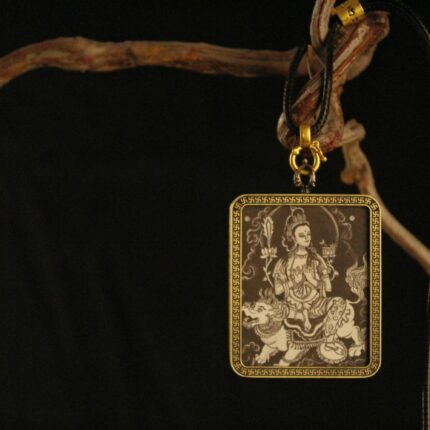 manjushri-line-art-thangka-pendant