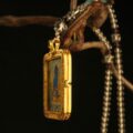 The "Supreme Healer": Medicine Buddha Thangka Locket | Health & Wellness Amulet (Lapis Lazuli Blue) - Image 5