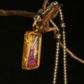 The "Mystic Queen": Nine-Tailed Fox Spirit Locket | Charisma & Intuition (Purple Lotus) - Image 4