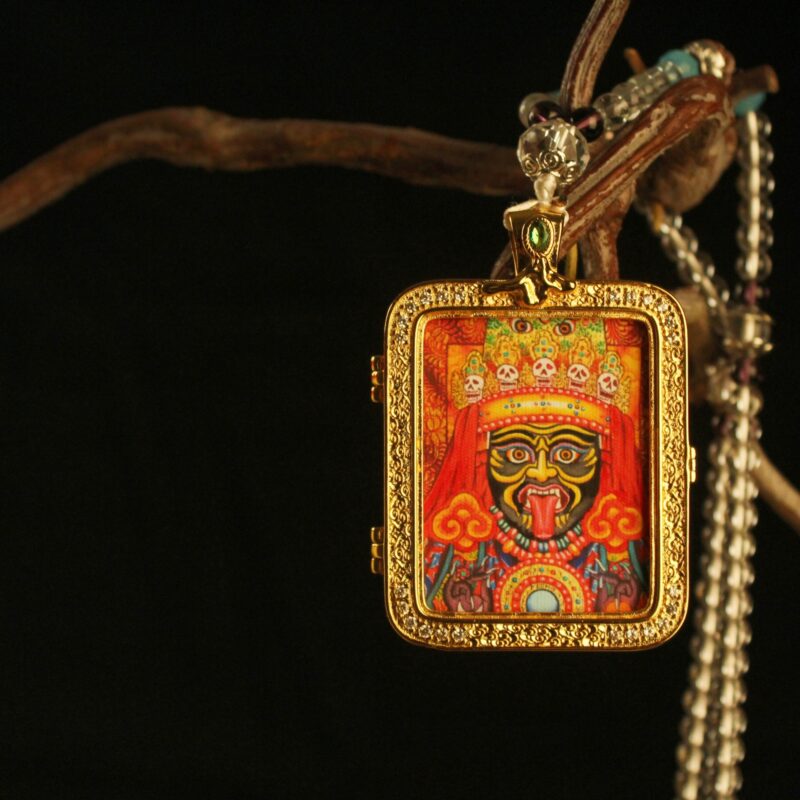 red-wrathful-protector-mask-courage-locket