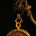 The "Cosmic Map": Sacred Mandala Necklace | Wholeness & Focus (Round Amulet) - Image 3