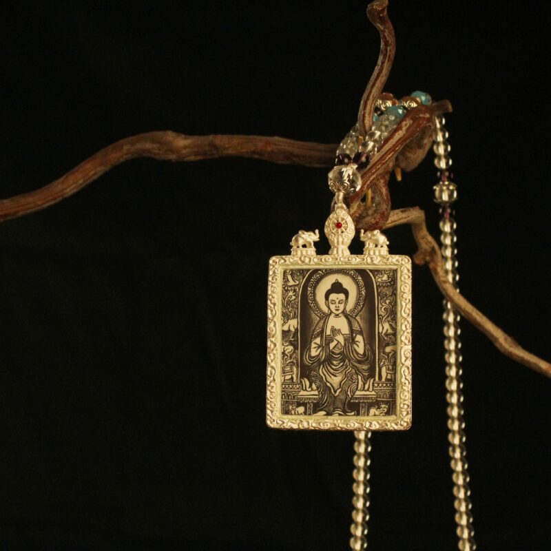 silver-buddha-teaching-wisdom-locket