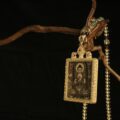 The "Silver Sage": Shakyamuni Buddha Etched Locket | Wisdom & Teaching (Dharmachakra) - Image 4