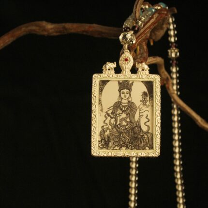 silver-white-tara-longevity-healing-locket