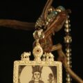 The "Silver Goddess": White Tara Etched Locket | Longevity & Healing (Antique Style) - Image 3