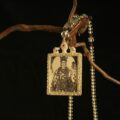 The "Silver Goddess": White Tara Etched Locket | Longevity & Healing (Antique Style) - Image 4
