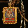 The "Great Purifier": Vajrasattva Thangka Locket | Gold & Crystal Gau Box (Karma Cleansing & Healing) - Image 3