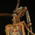 The "Great Purifier": Vajrasattva Thangka Locket | Gold & Crystal Gau Box (Karma Cleansing & Healing) - Image 4