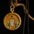 The "Goddess of Life": White Tara Round Necklace | Longevity & Healing (Yellow Aura) - Image 2