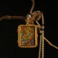 The "Golden Treasury": Yellow Jambhala God of Wealth Locket | Asset Protection (Gau Box) - Image 2