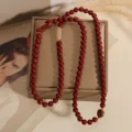 Cinnabar Ruyi Bracelet - Protection & Success Amulet