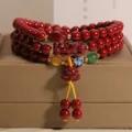 Red Cinnabar Pixiu Bracelet - Protection & Wealth Shield