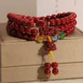 Red Cinnabar Pixiu Bracelet - Protection & Wealth Shield