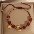 Red Agate Red String Bracelet - 2026 Protection & Luck