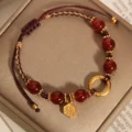 Red Agate Red String Bracelet - 2026 Protection & Luck