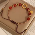 Red Agate Red String Bracelet - 2026 Protection & Luck
