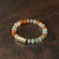 7 Chakra Agate Bracelet - Healing Beads for Balance & Yoga